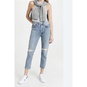 Agolde Riley High-Waist Ankle Straight-Leg Jeans Women'sPants‎ Size 27